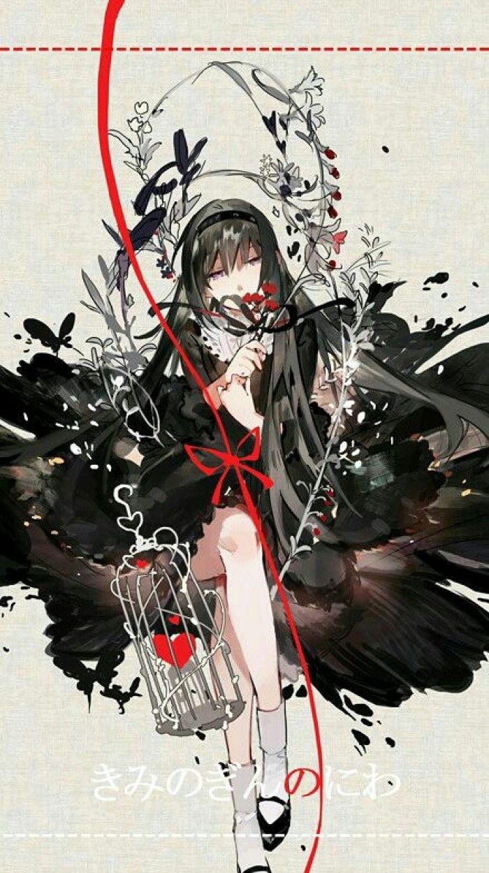 二次元黑化少女系列，和天使背道而驰，与恶魔缔结契约|二次元|恶魔|契约_新浪新闻