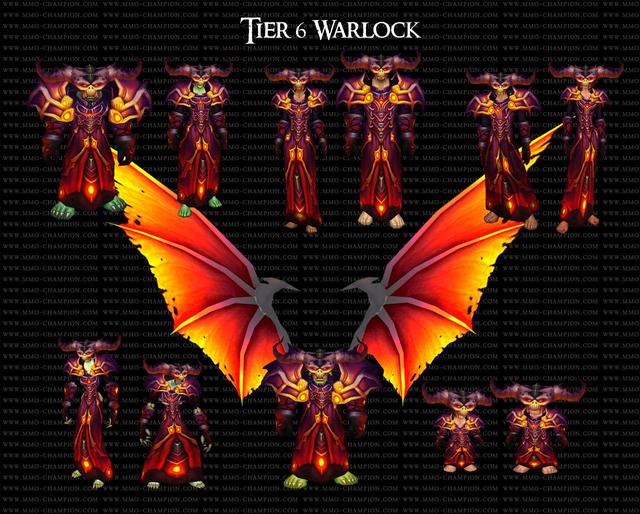 魔兽世界-各职业极具代表性的(一件)幻化