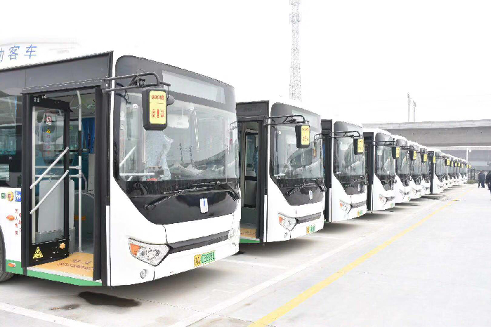 【今起西安300辆纯电动公交陆续投放】
