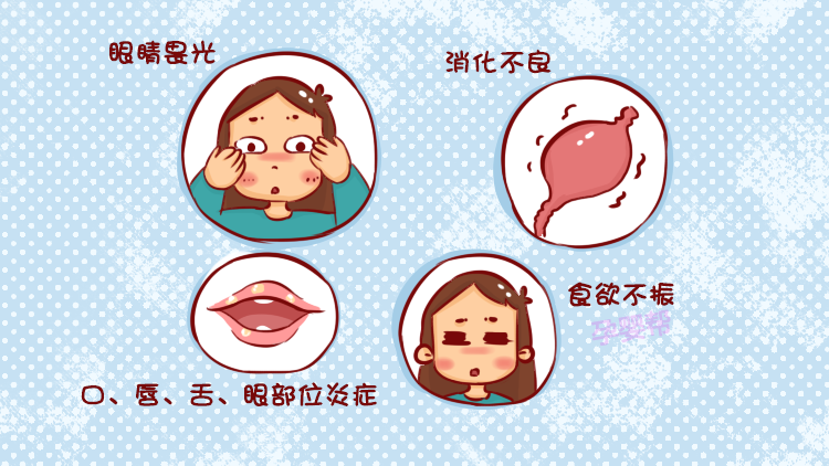 如果孕妈缺乏维生素了,会出现什么样的症状呢?