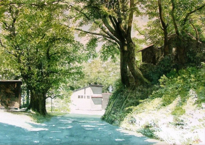 日本水彩大师 | 阿部智幸