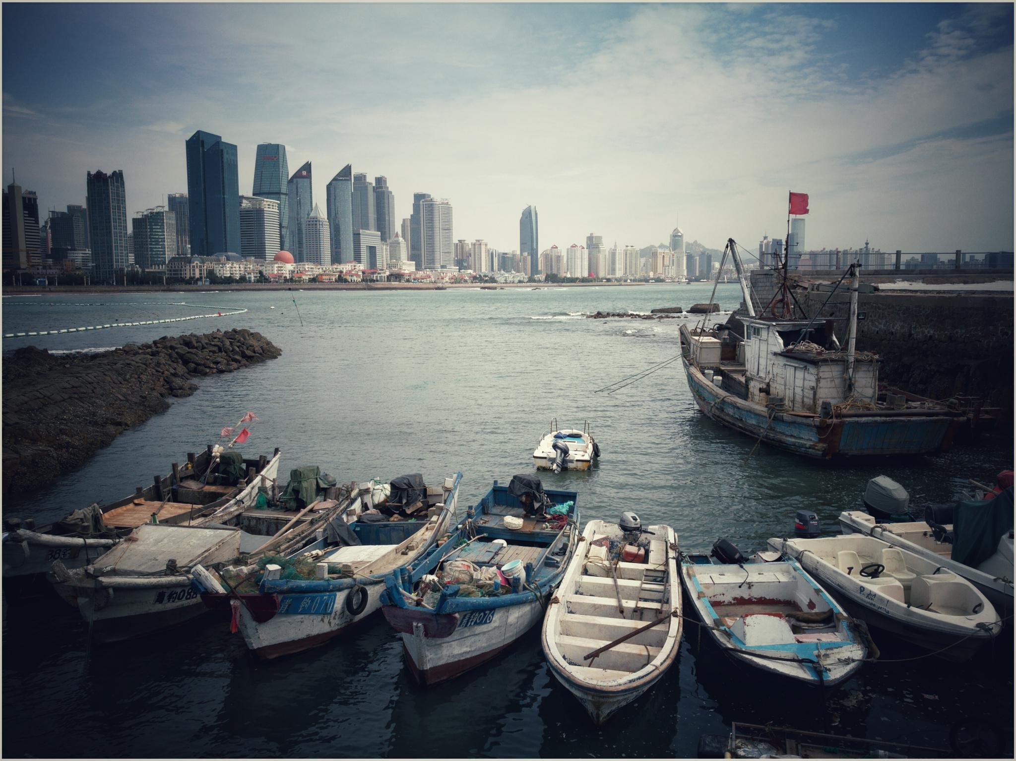 【摄影图片】停泊在港湾