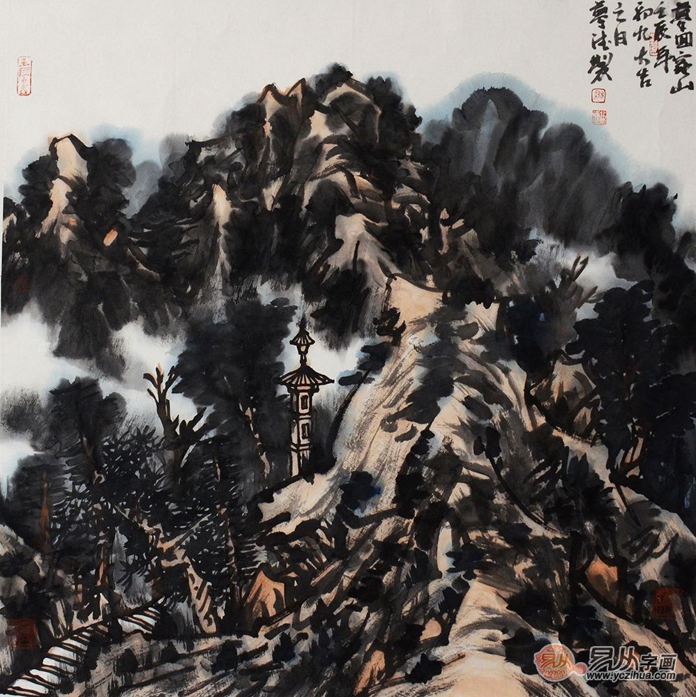 家山汉子 家山情——邹梦德的山水画