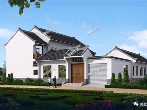 平屋顶新中式兄弟款,一种风格,两种设计,好房子就是受欢迎