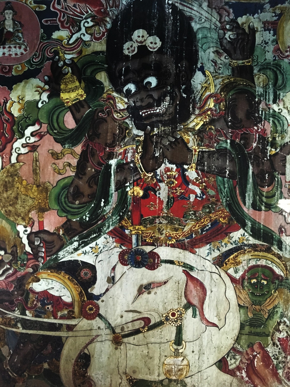 山西浑源永安禅寺壁画--十明王|浑源|永安|壁画_新浪新闻