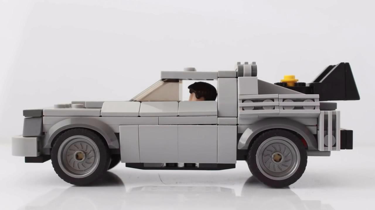 乐高玩具diy,教你用乐高制作"时空穿梭车模型"的方法