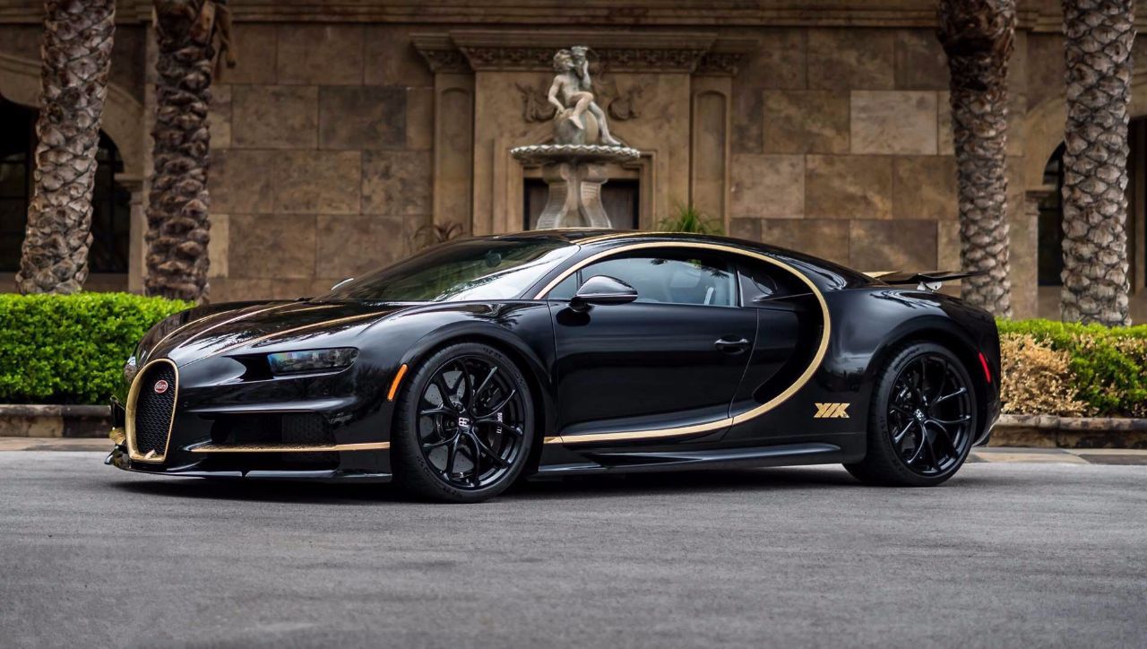 全球首辆22k镀金布加迪,这一身金箔,比一台五菱还贵-新浪汽车