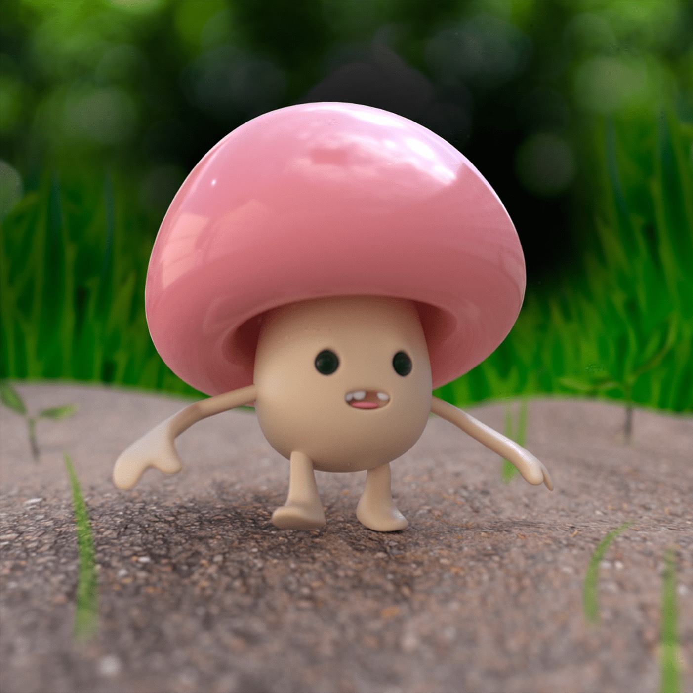 这些 3d 建模渲染出来的角色相当的有质感