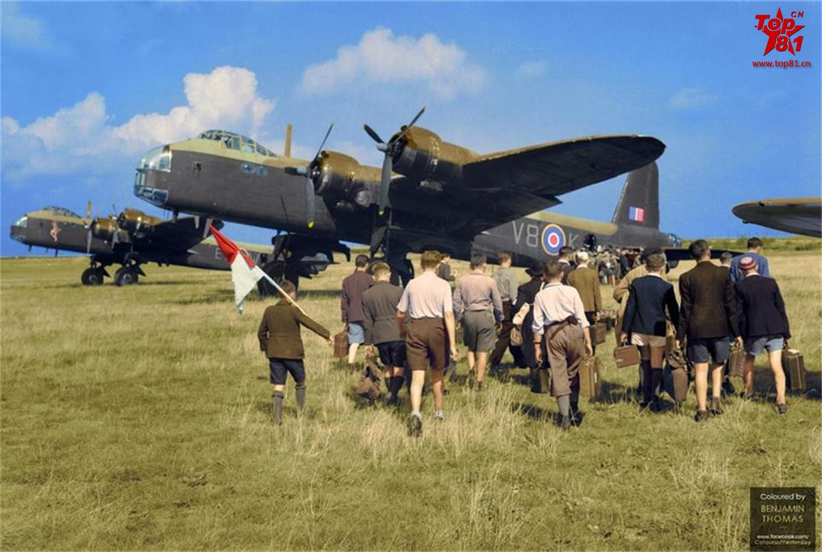 二战时期的飞行员历史照片同盟国和轴心国交战双方的都有