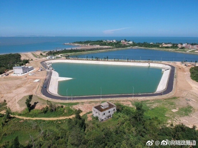 晋江龙湖一天可供水金门4万吨