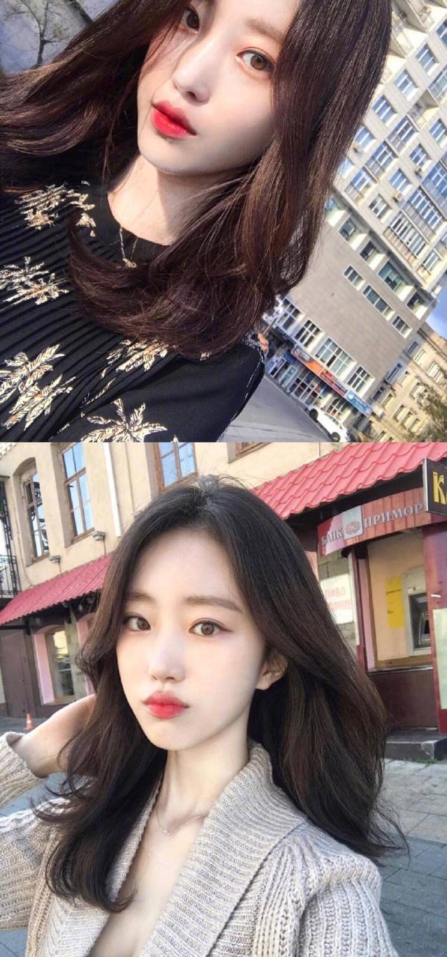 优雅的长卷发小姐姐百搭造型