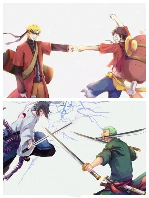 火影忍者和海贼王中诡异的相似点,这些雷同的故事情节你注意过么