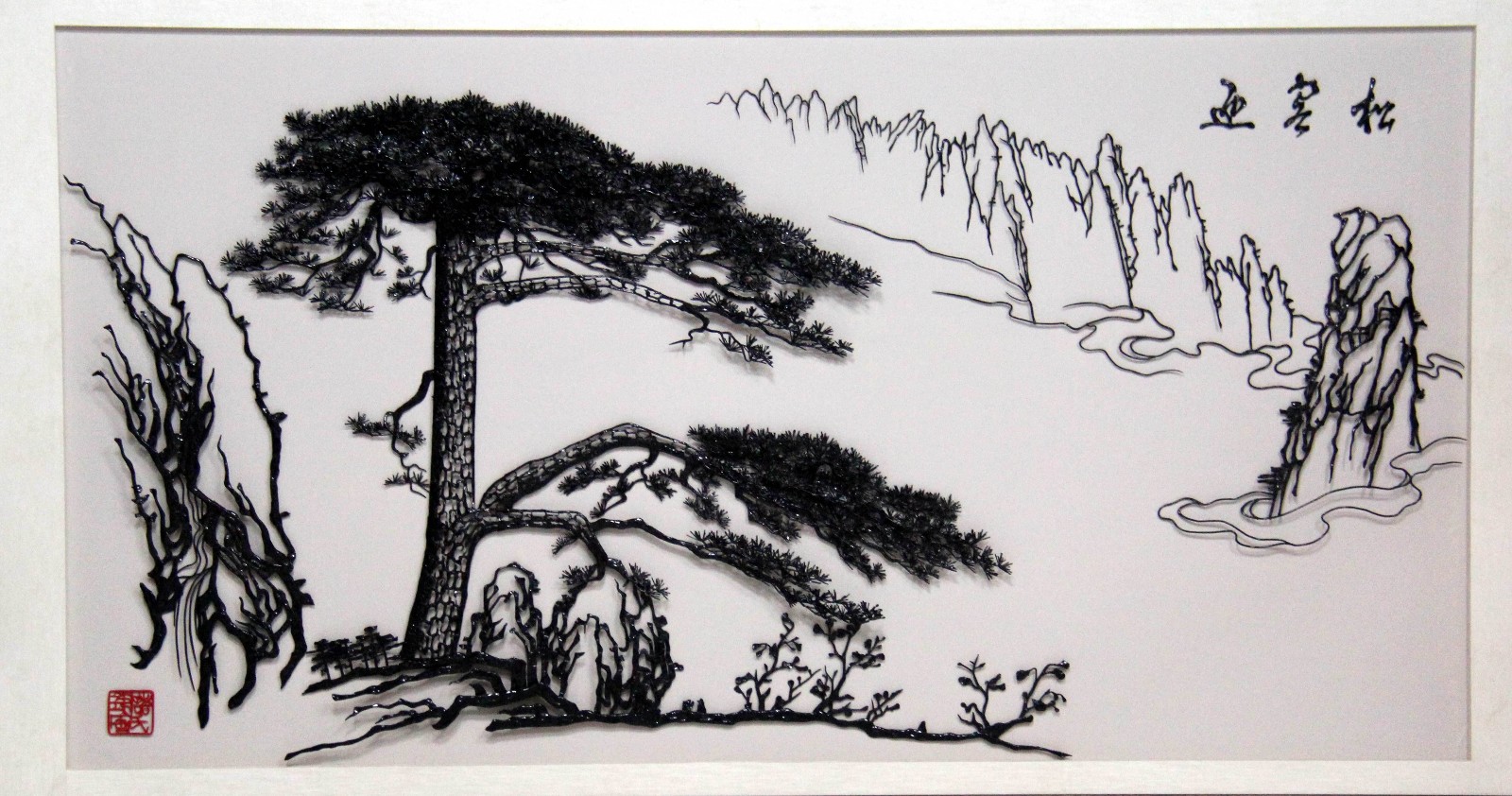 有一种画是在铁与火中敲打出来,这不一样的国家级非遗出自安徽|铁画