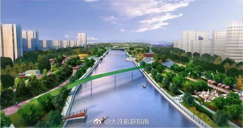 大连最美泉水河公园让你不敢想象泉水河公园于2018年6月11日完成了