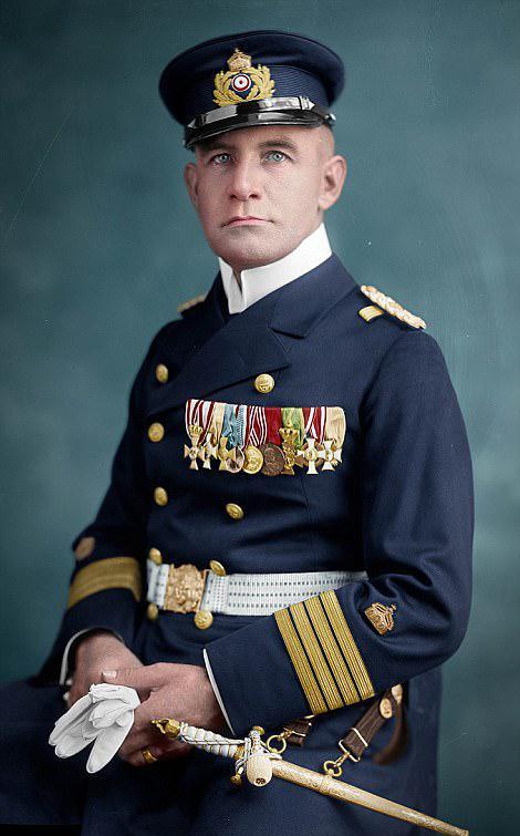 第一次世界大战期间,在华盛顿特区的德国大使馆的海军武官卡尔·伯里