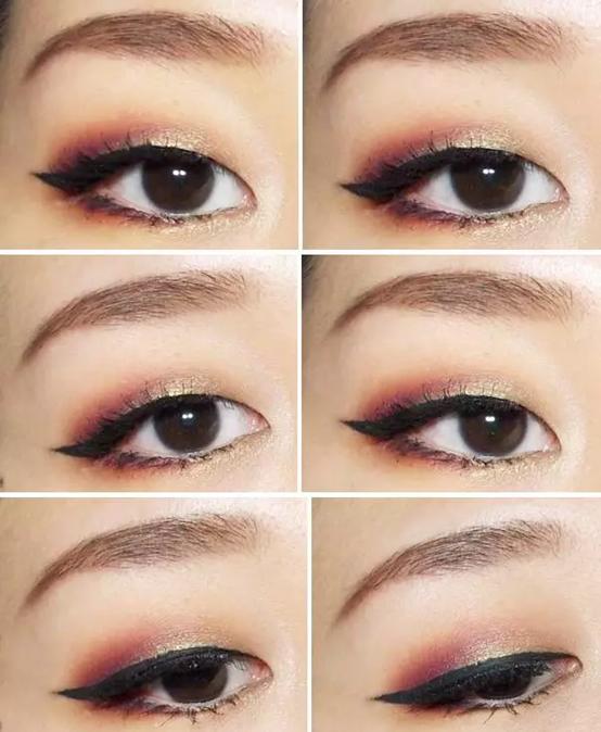 单眼皮肿眼泡有救了!这几个眼妆小技巧,让你的眼睛放大一倍