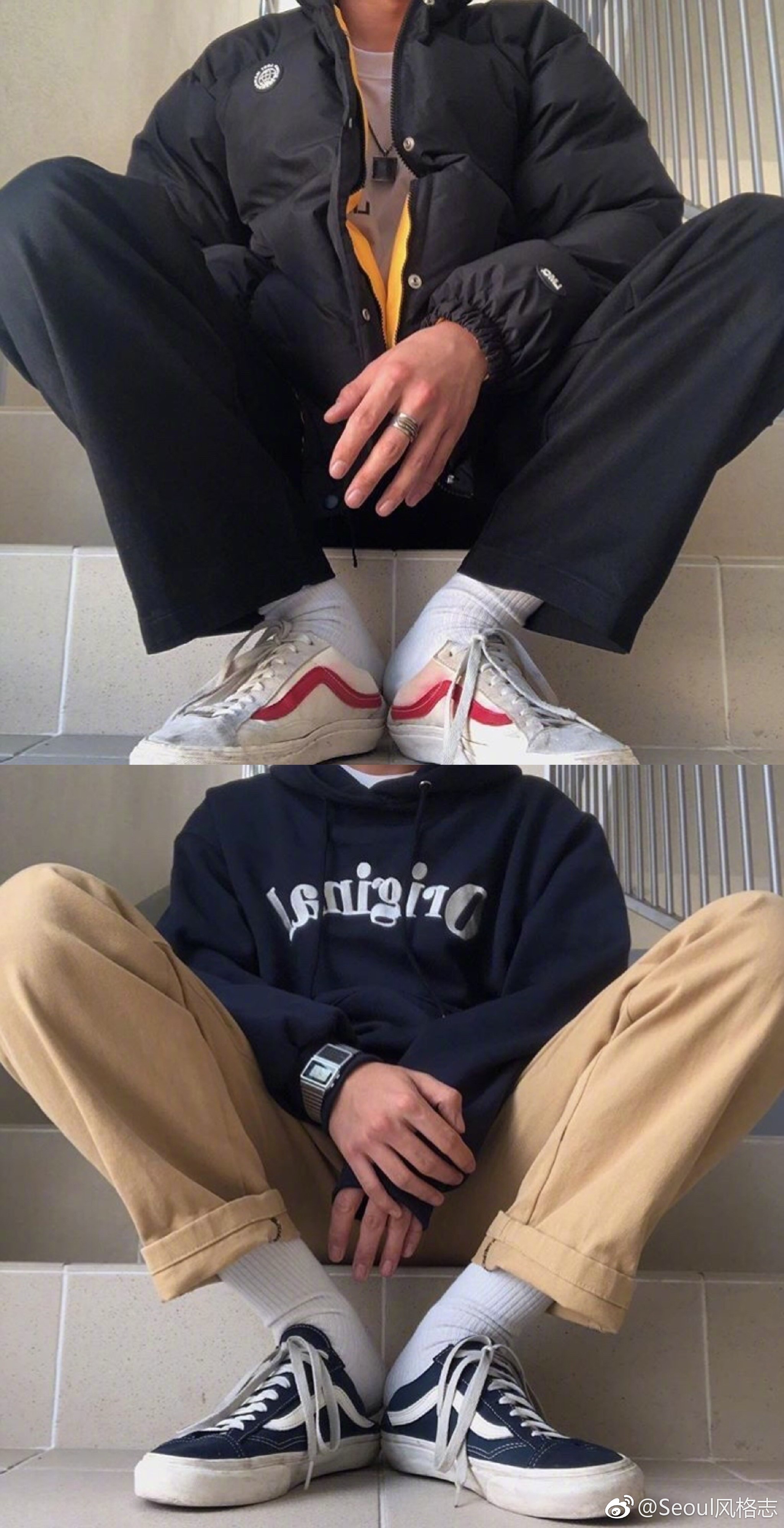 卫衣帆布鞋男生的日常穿搭看来是个匡威控吧