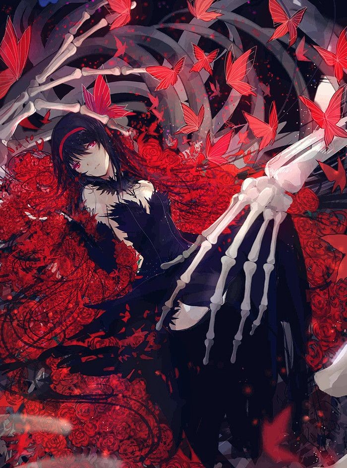 二次元黑化少女系列，和天使背道而驰，与恶魔缔结契约
