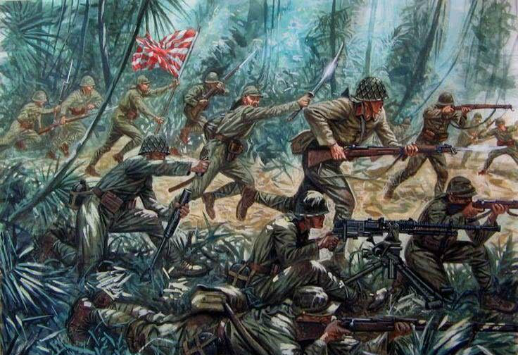 最能体现日军步兵战术的,无疑就是狂热的"万岁冲锋"