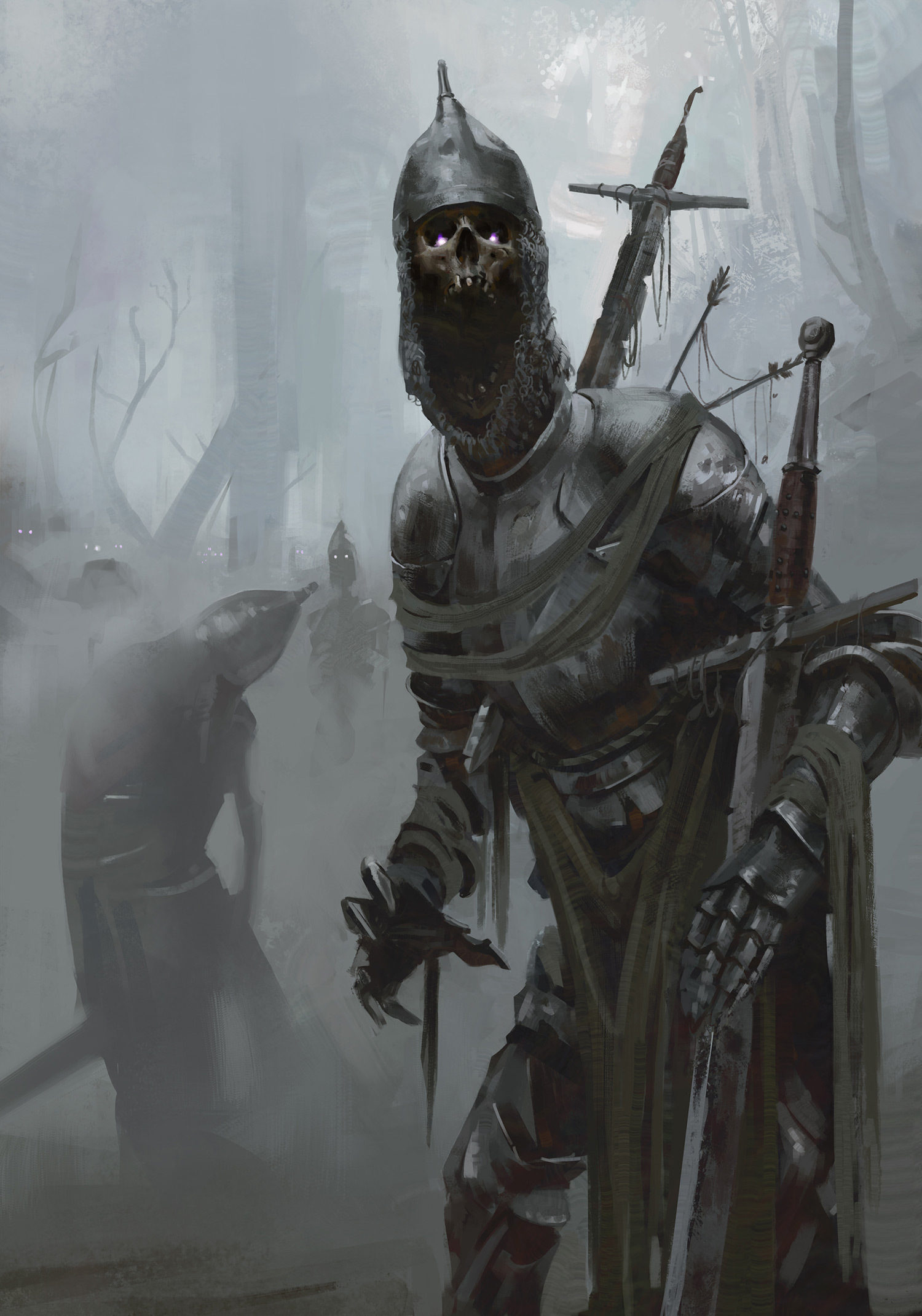 大气的奇幻科幻概念艺术德国自由插画家和概念艺术家axelsauerw