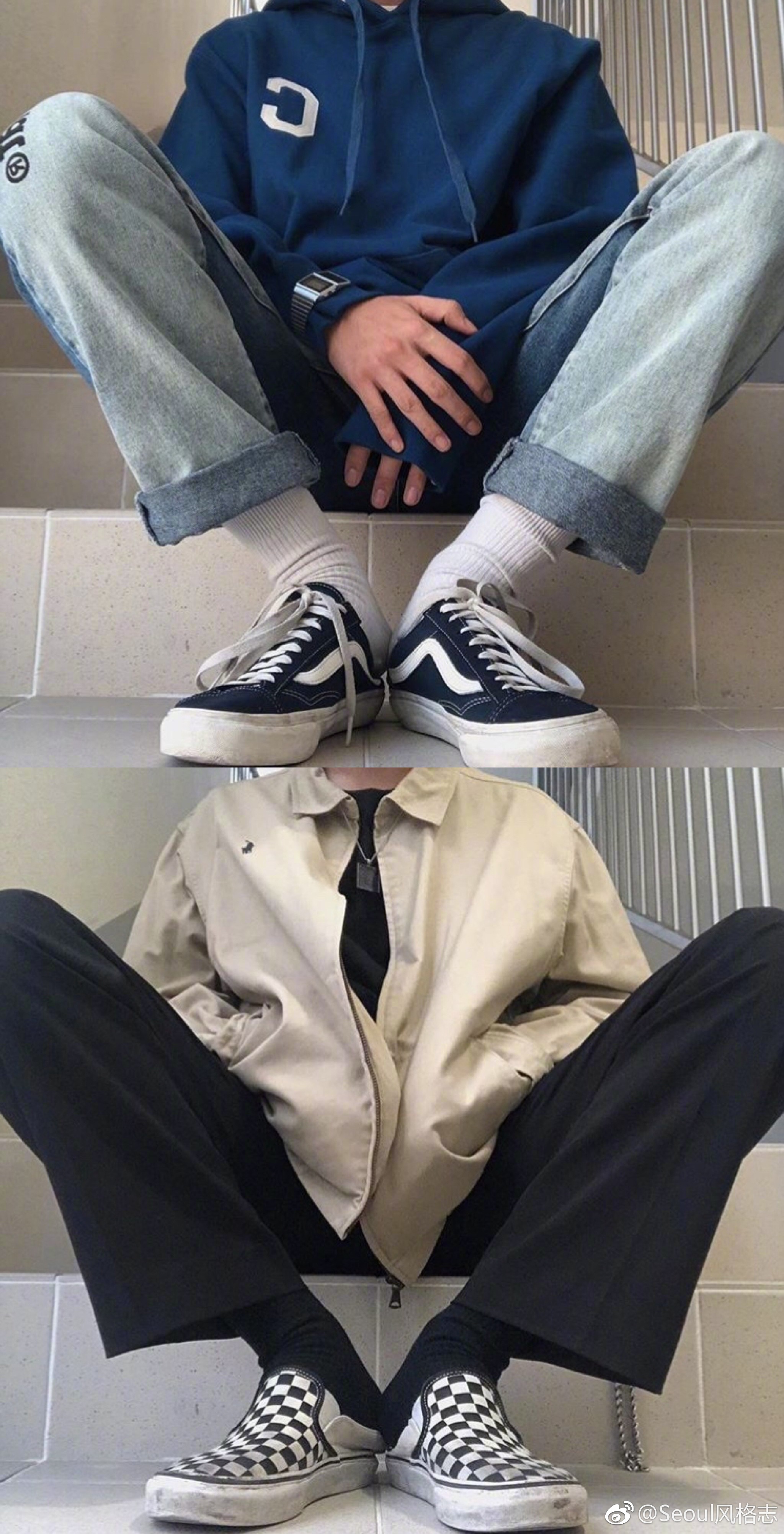 卫衣帆布鞋男生的日常穿搭看来是个匡威控吧