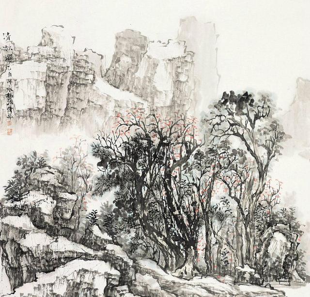 画坛名师国美教授张伟平谈中国画的画法