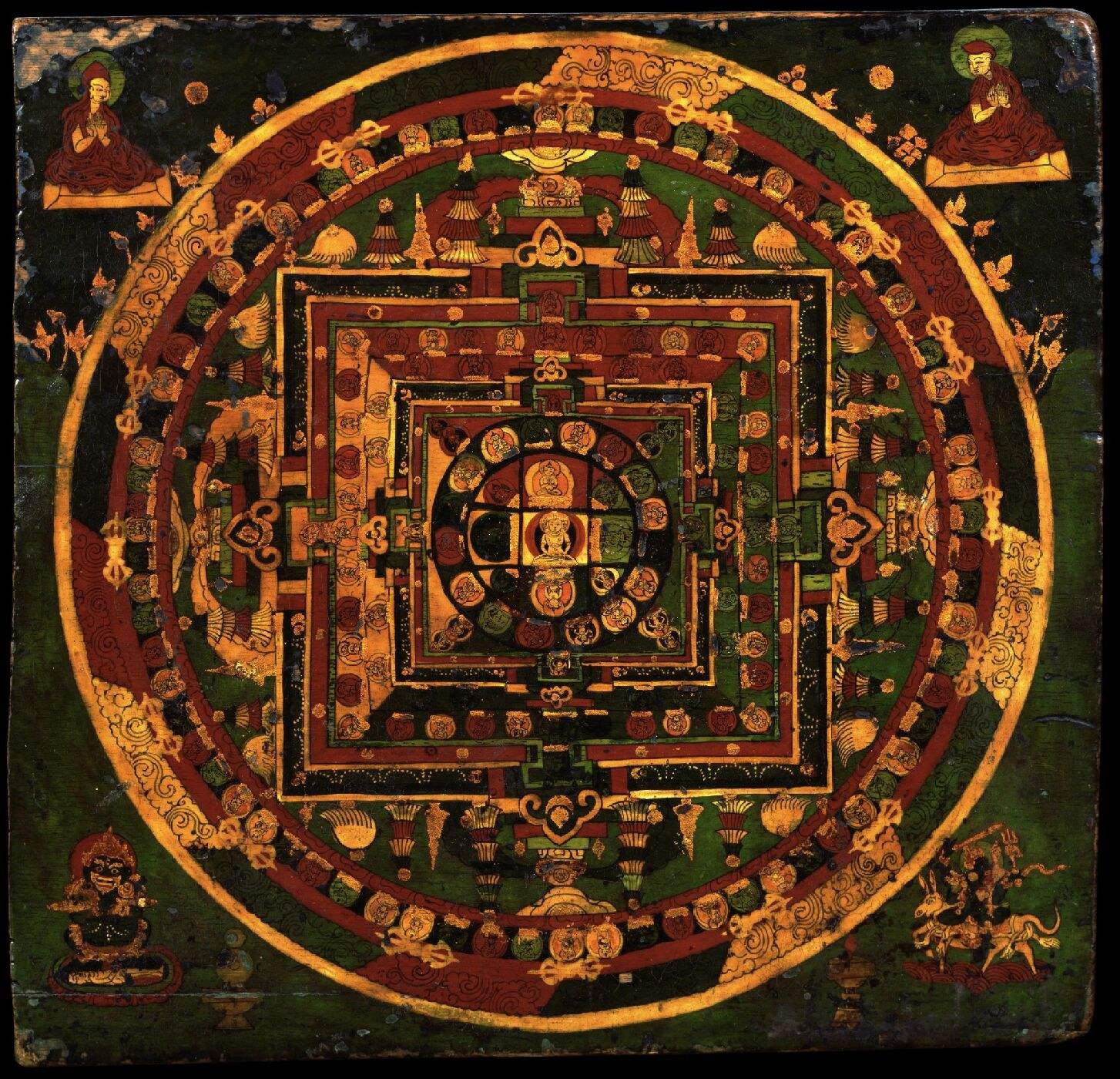 曼荼罗:藏传佛教里的宇宙世界观|广义|法曼|诸佛_新浪新闻