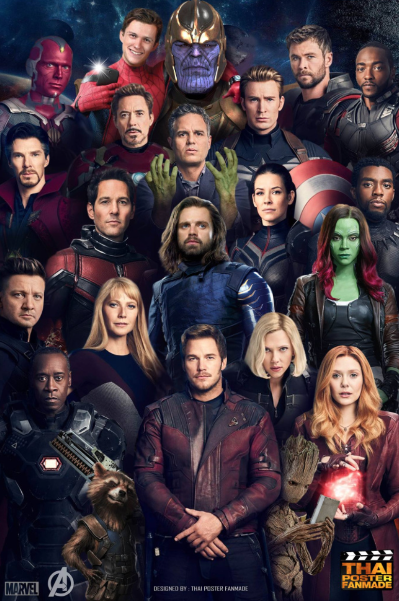 《复联3》日版海报曝光,十年等一回的粉丝狂欢,主创国内行已定