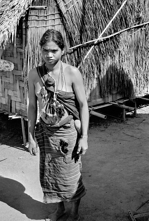 美越战争时期的老照片:家园被毁难民们不得不重新寻