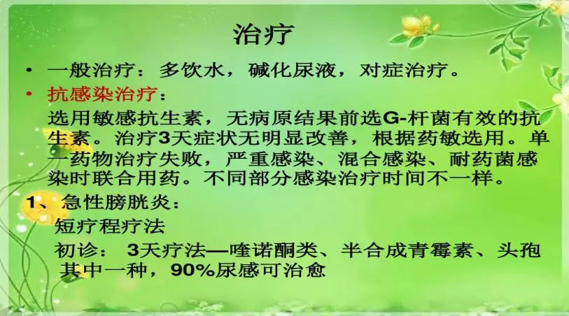 健康小讲堂——尿路感染