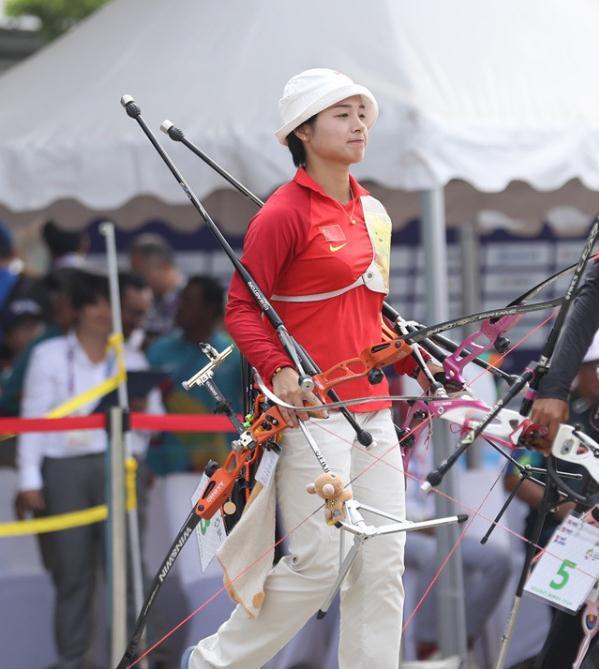 打破韩国垄断,夺40年来首金|张心妍|中国选手|射箭_新浪新闻