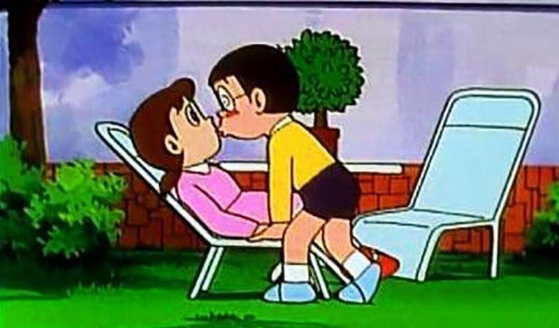 哆啦a梦:大雄从来都不傻,总能吃到静香豆腐,小孩子不要偷偷看