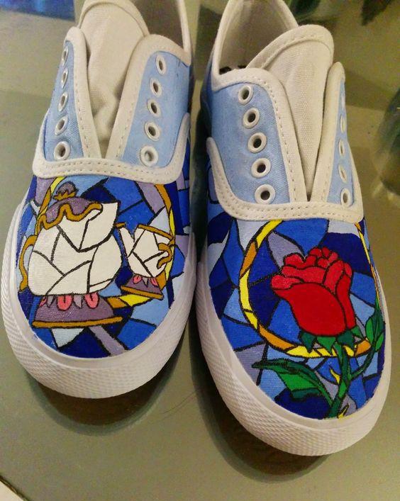 春天到了,一双diy的小白鞋美翻你的春天!