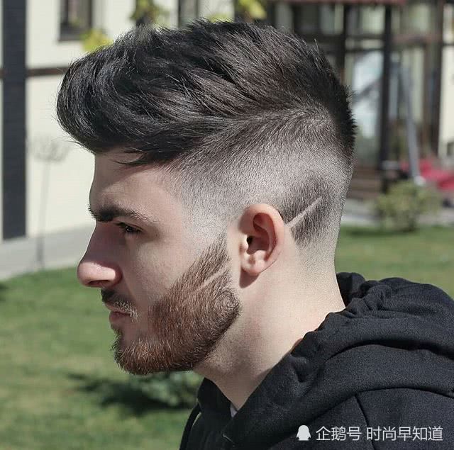 型男发型最近很流行的硬汉发型