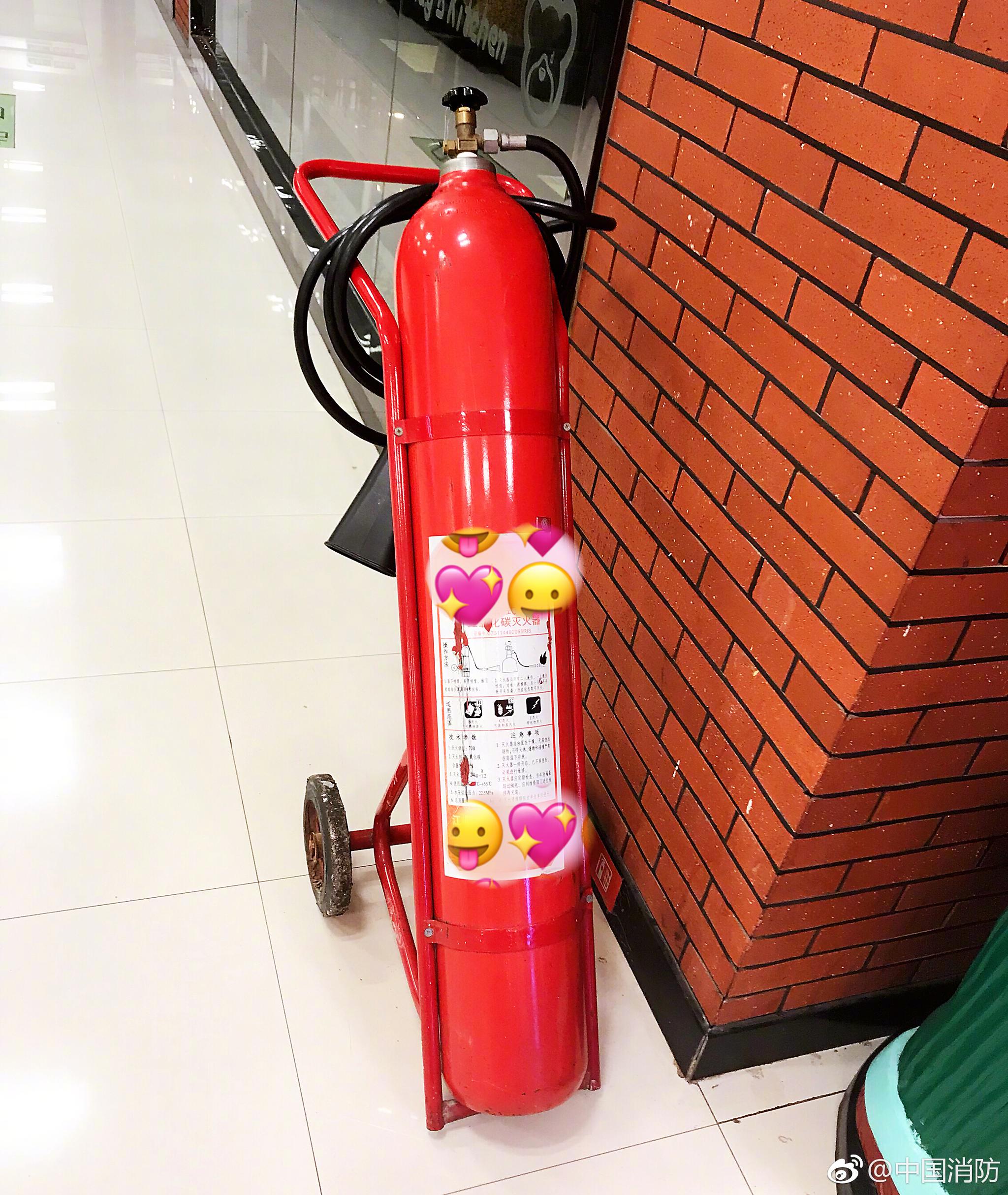好大一个灭火器|火灾|灭火器|基型_新浪新闻