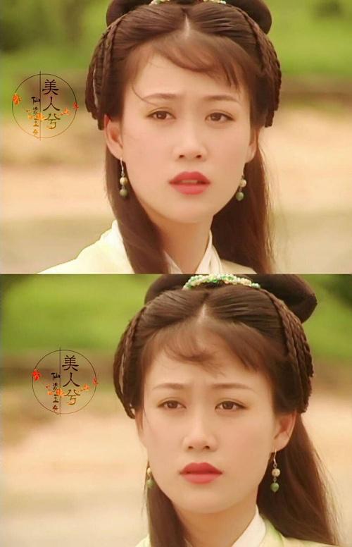 偶遇最美阿珂梁小冰,49岁身材气质像个仙女,但近照看着让人唏嘘