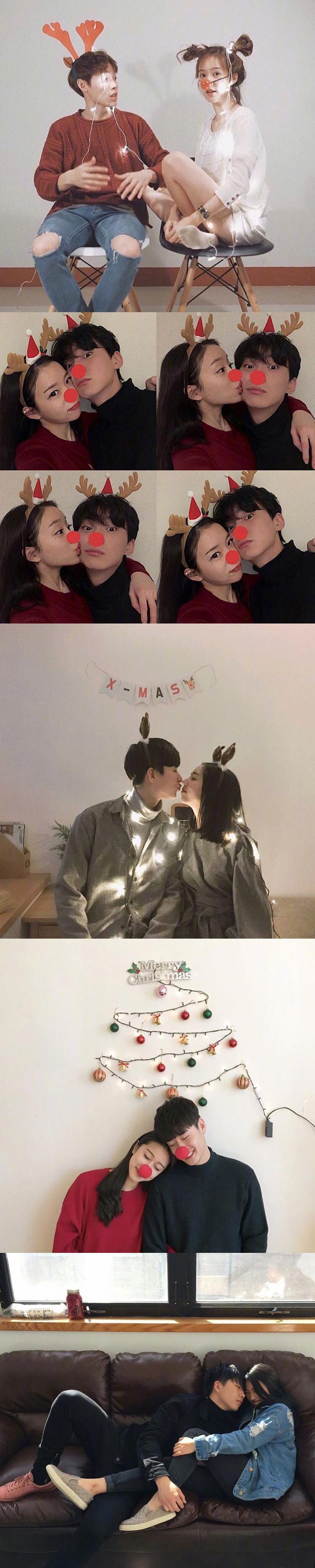 情侣合照pose参考