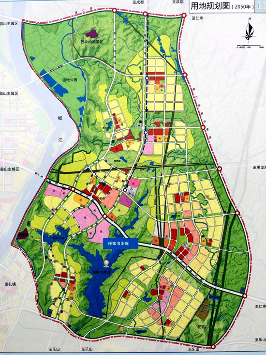 总投资117亿元 眉山市40个重大项目集中开工