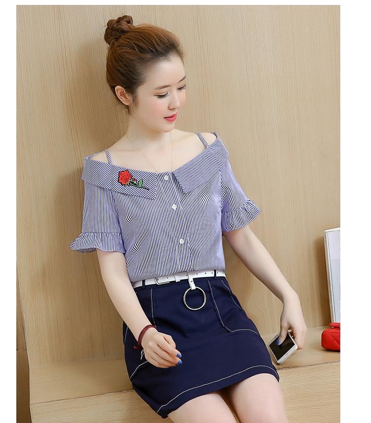 一字肩的各种搭配 怎么穿都时尚