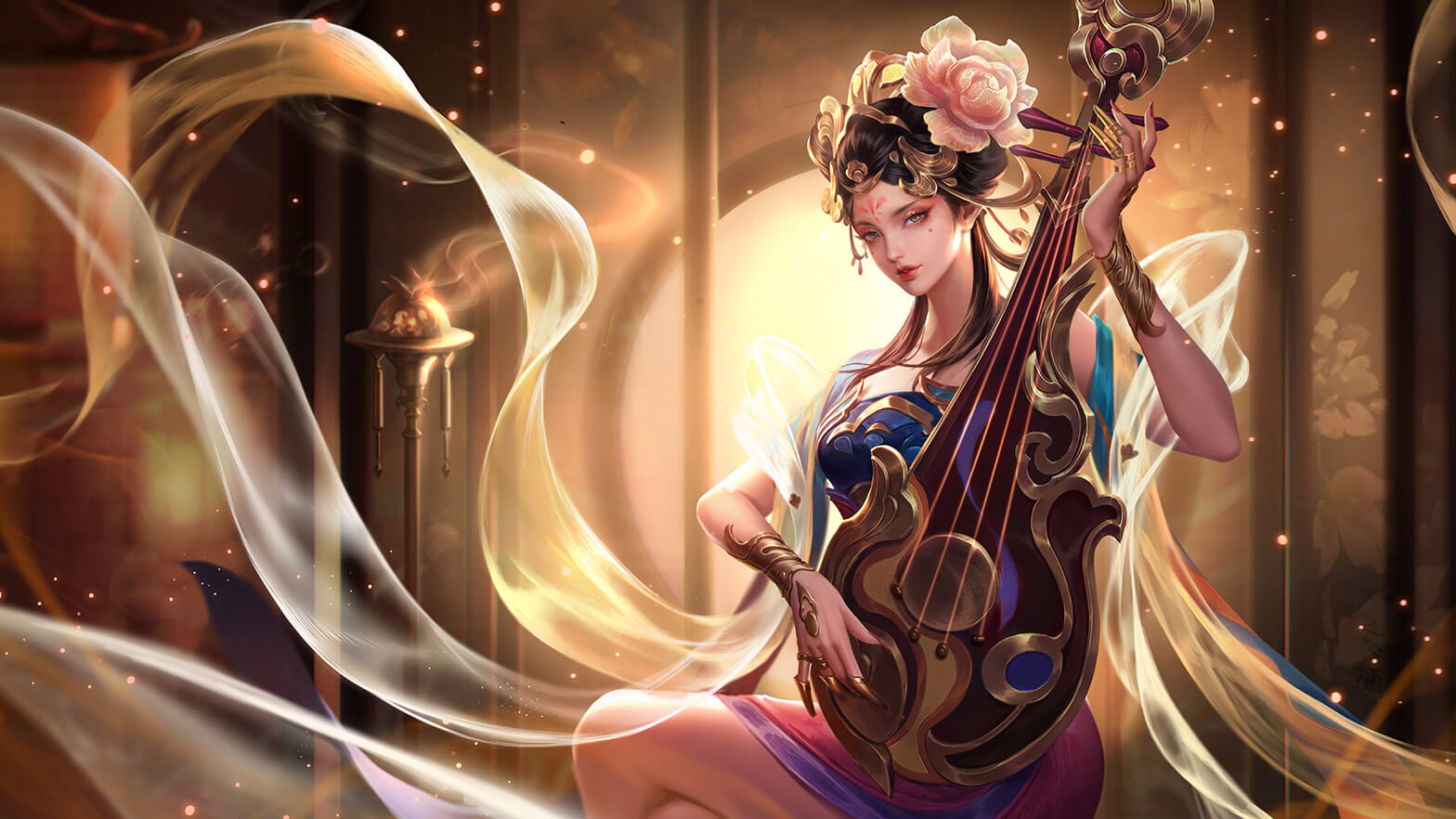 【王者荣耀】杨玉环:她静悄悄地奶人,她慢慢带来胜利