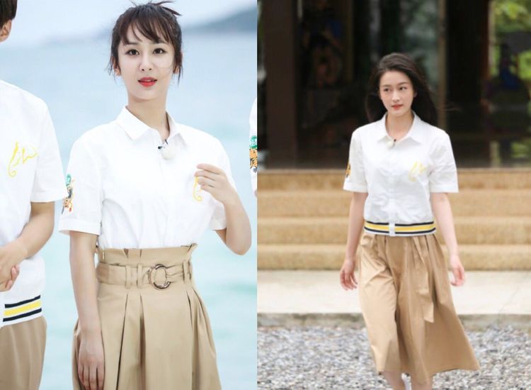 当164的张雪迎撞上166的杨紫,却不小心暴露两人真实身高!