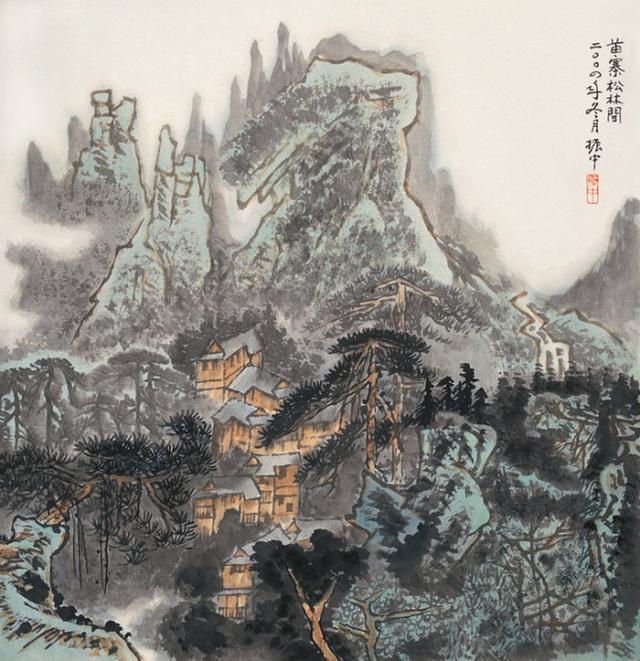 墨尽苍穹气势魂弘河北王振中作品赏析