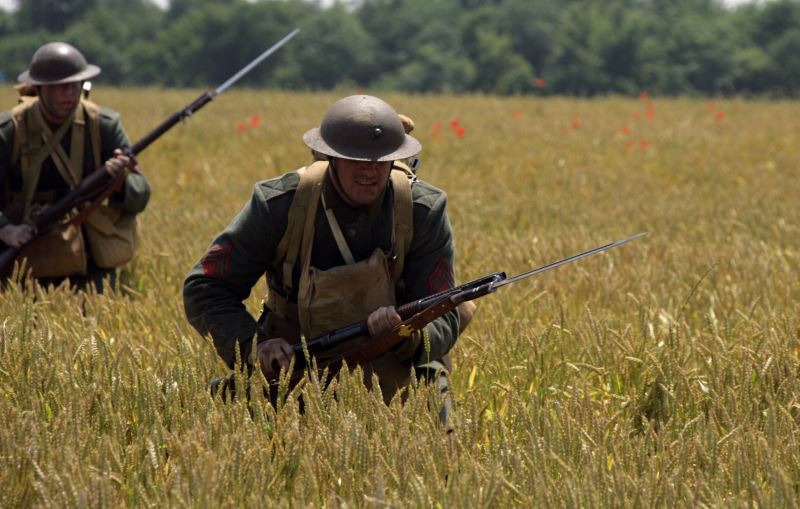 "扬名立万"美国海军陆战队一战贝洛森林大捷100周年