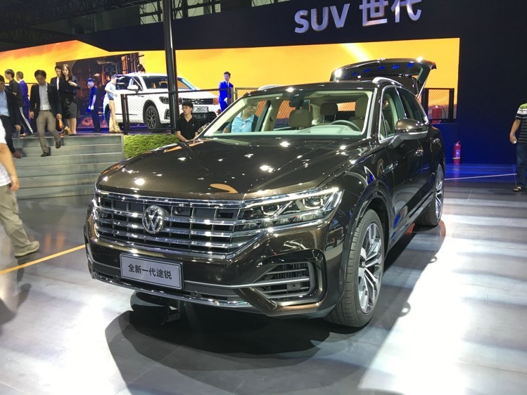 2018广州车展:途锐换代后尺寸仍比途昂小一圈!如何当旗舰?