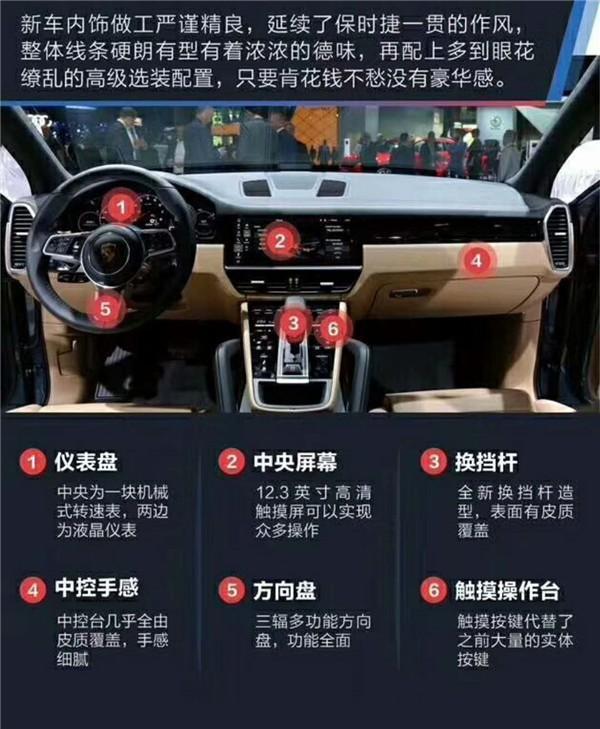 19款保时捷卡宴 详细配置独家解析 与18款差异