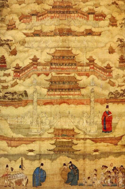 天上星宿地下皇城古时皇城这样叫是有原因的