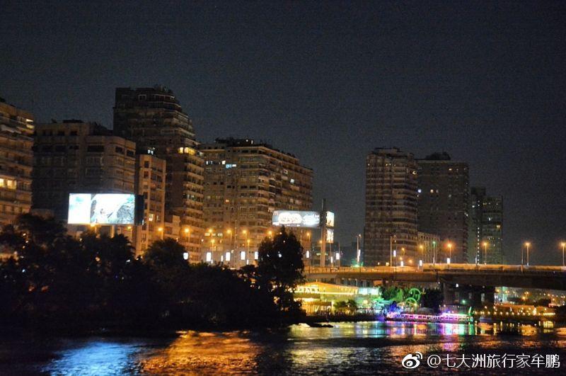 夜游尼罗河 @头条旅游 @头条旅游联盟
