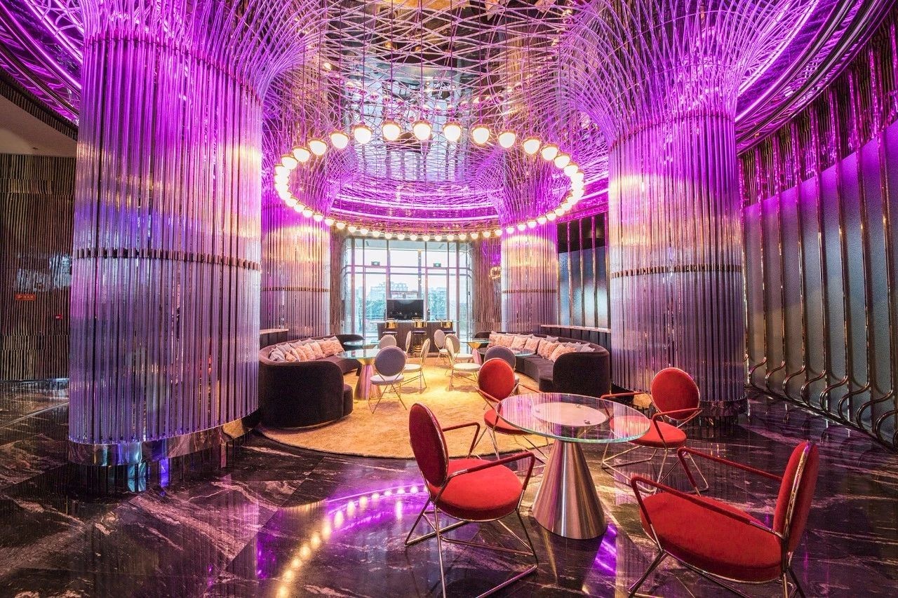 亚洲最大最奢华的西安w酒店来感受一下它的部分空间设计