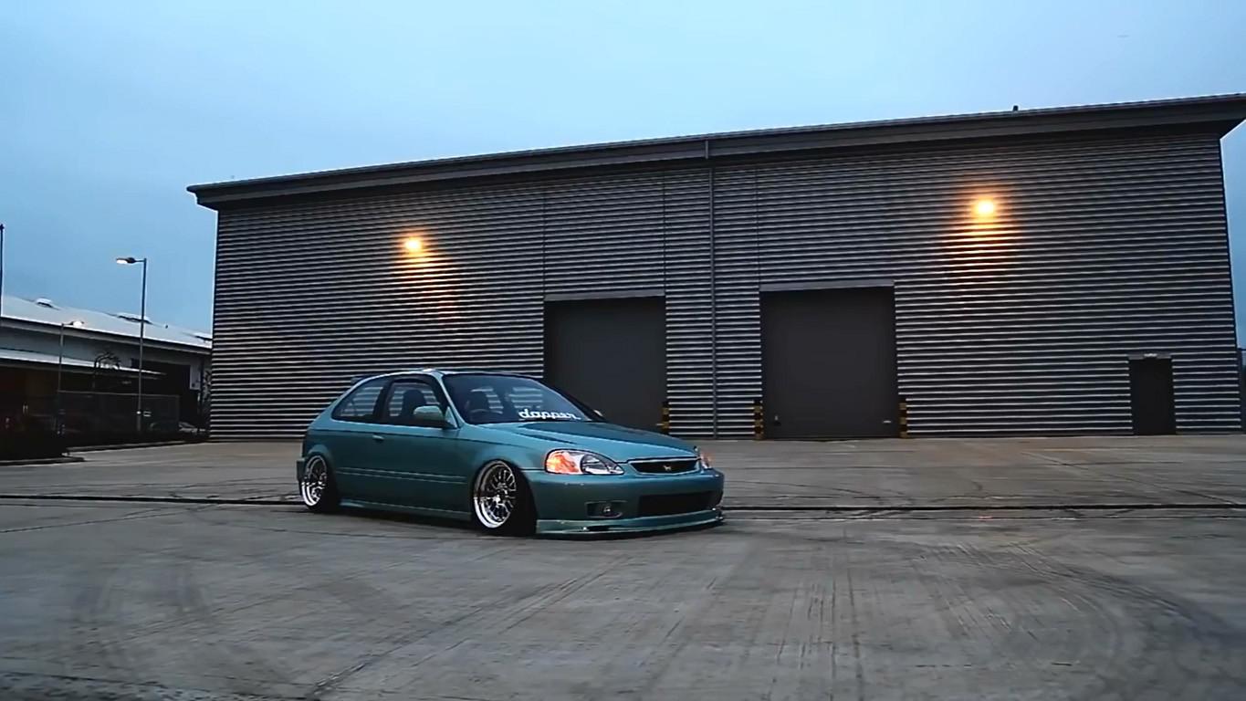 每看一次,被毒一次!本田思域ek改装鉴赏