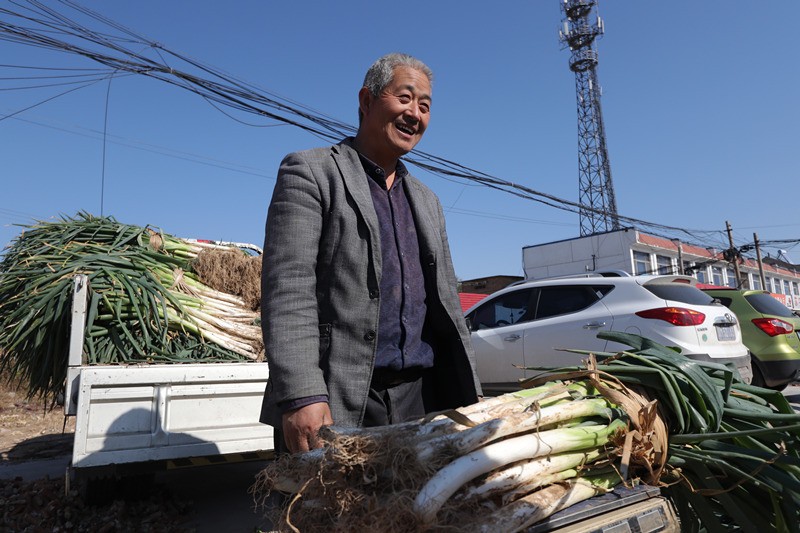 农村赶集趣闻:大叔无意间种出神奇萝卜,为8年来头一次